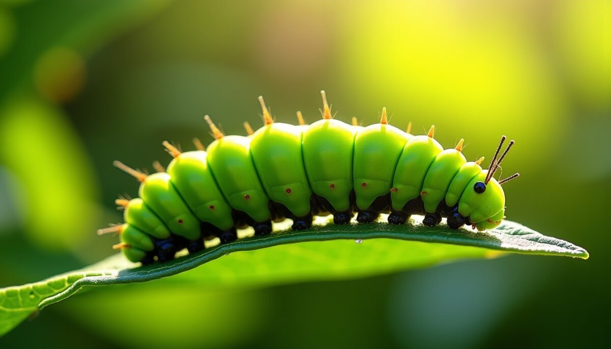 De la chenille au papillon : découvrir les fascinantes étapes de la métamorphose des lépidoptères
