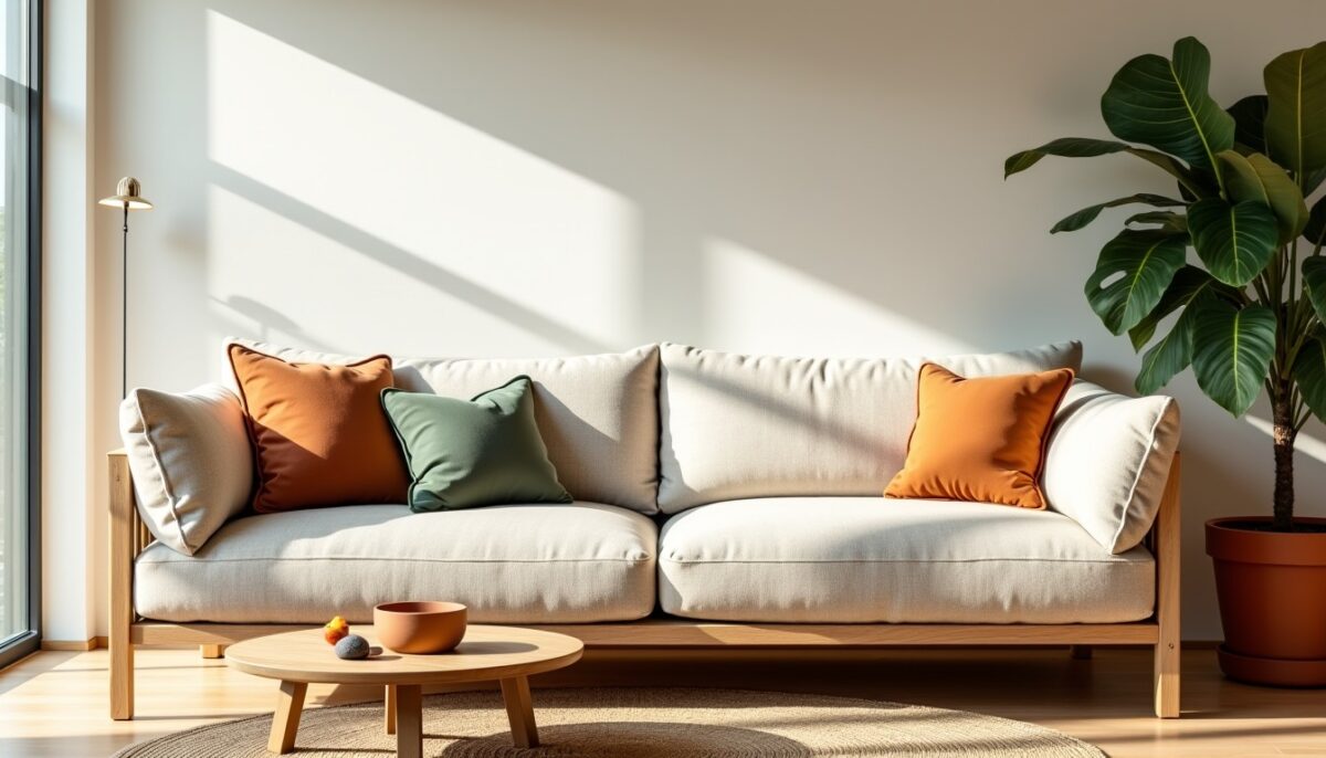 Guide pour choisir le canapé parfait dans un intérieur au style nature