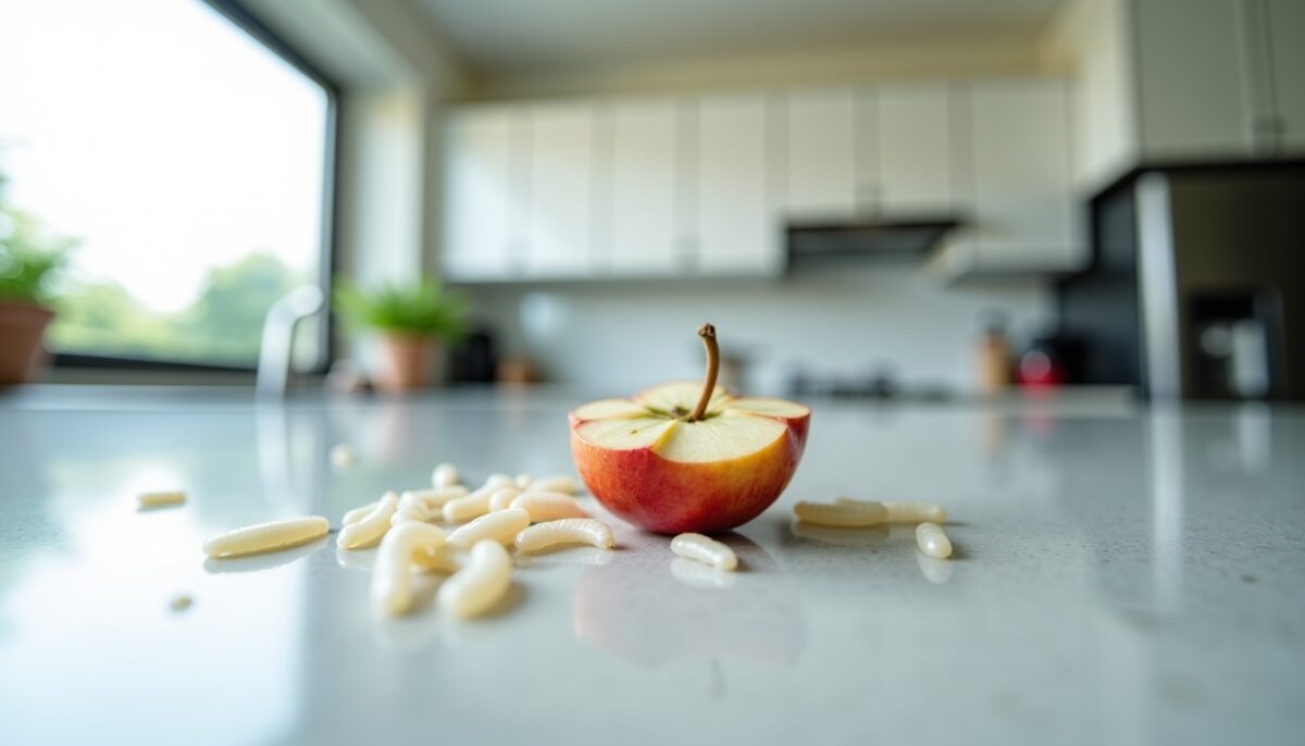 Présence d'asticots à la maison : causes et solutions efficaces pour s'en débarrasser