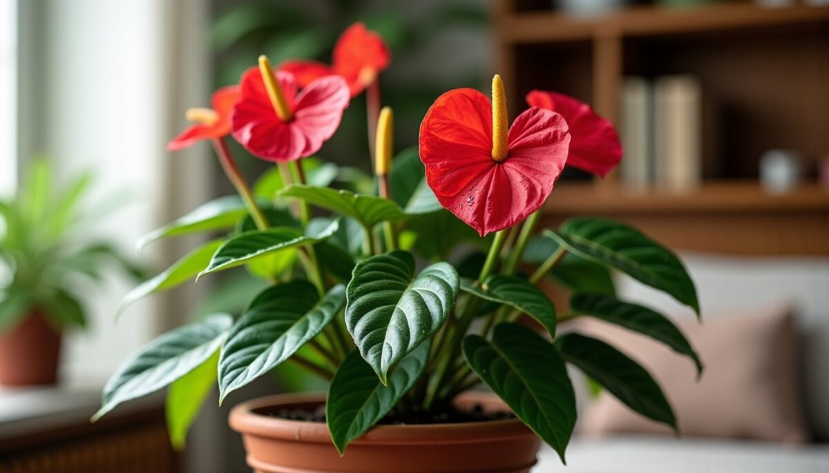 Les secrets pour chouchouter votre anthurium et le garder éclatant de santé